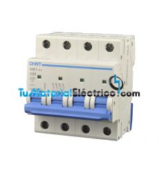 Foto principal Magnetotermico cuatro polos 10A