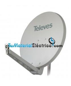 Foto principal Antena parabólica 85x90 aluminio, Televes 790304