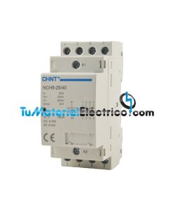 Foto principal NCH8 25/40, contactor modular 25A 4NA 230V