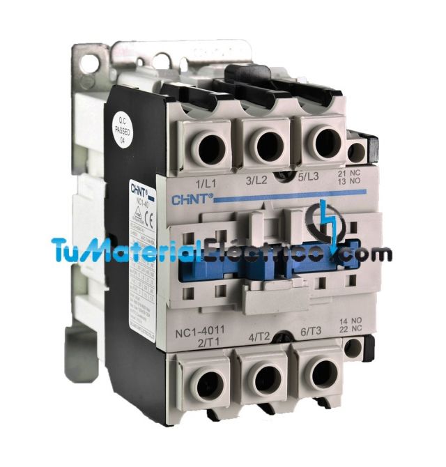 Contactor trifásico 50A a 24V