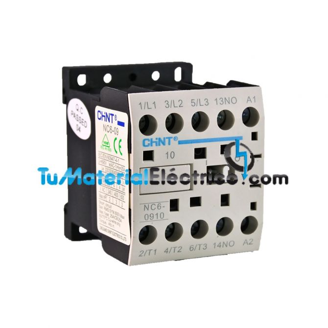 Contactor trifásico 9A a 24V