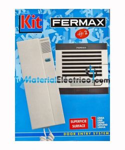 Kit Portero Automático 2 Timbres FERMAX CITY 4+N 2/L 4862 - efectoLED